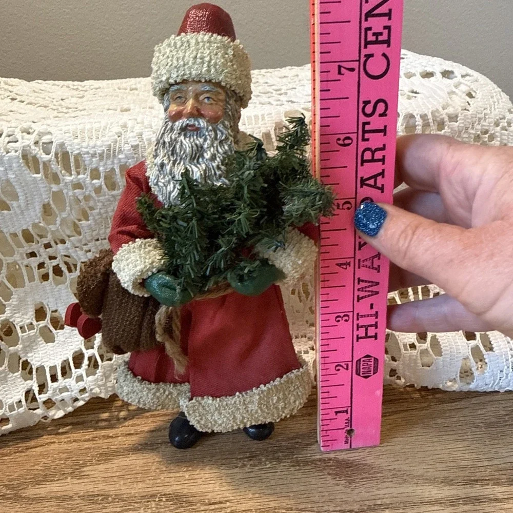 Vintage Paper Mache Santa